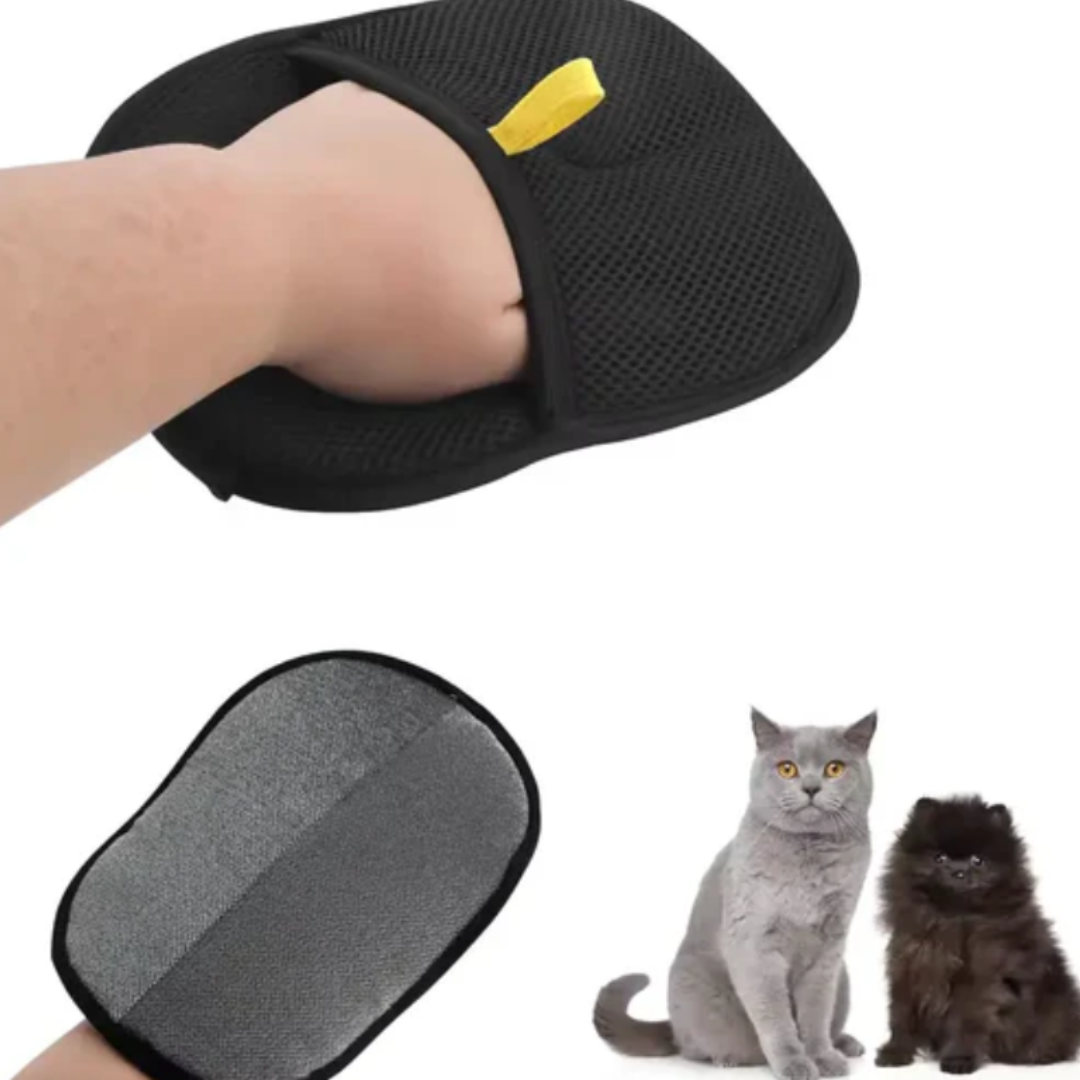 GUANTE QUITAPELO PARA MASCOTAS