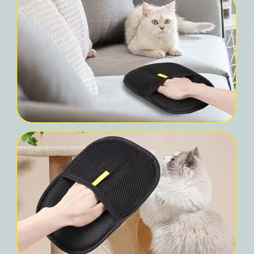 GUANTE QUITAPELO PARA MASCOTAS