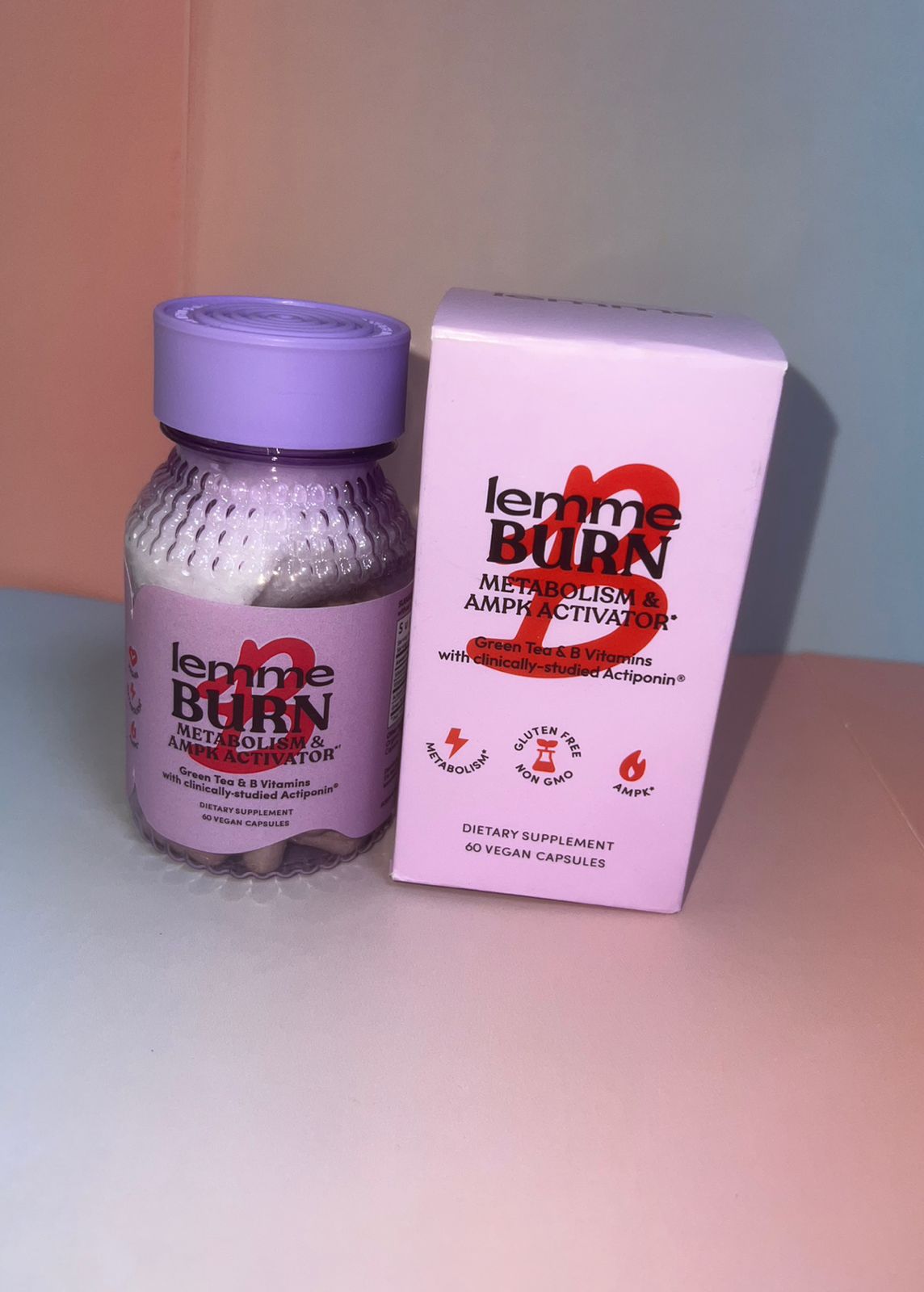 Quemador de grasa Lemme Burn 60 capsulas